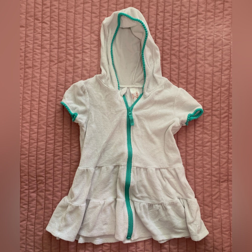 Cat & Jack girls’ hooded towel dress - size 4T